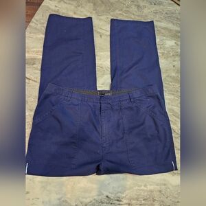 "Oobe Navy Casual Pants Size 40x34 Relaxed Fit"